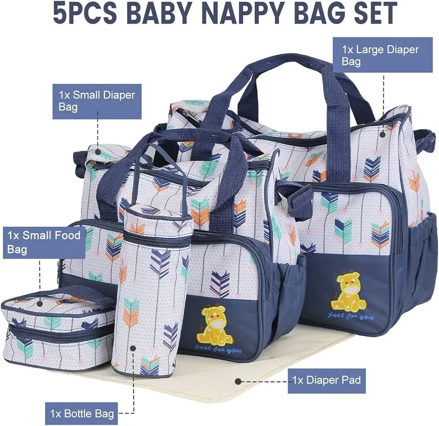 Imported Premium Quality 4 Piece Mother Cross Body Bag Set — view 9