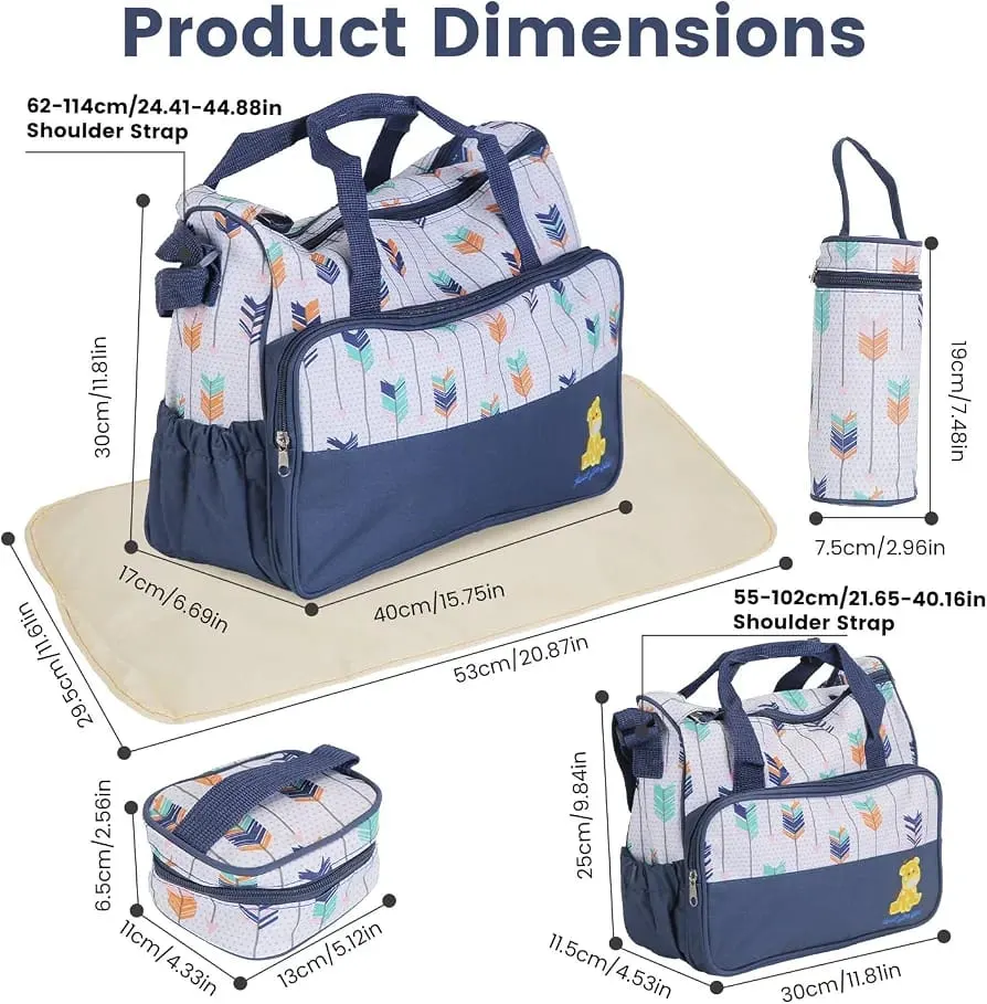 Imported Premium Quality 4 Piece Mother Cross Body Bag Set — view 11