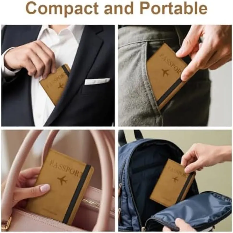 PU Leather Passport Holder & Travel Wallet — view 3