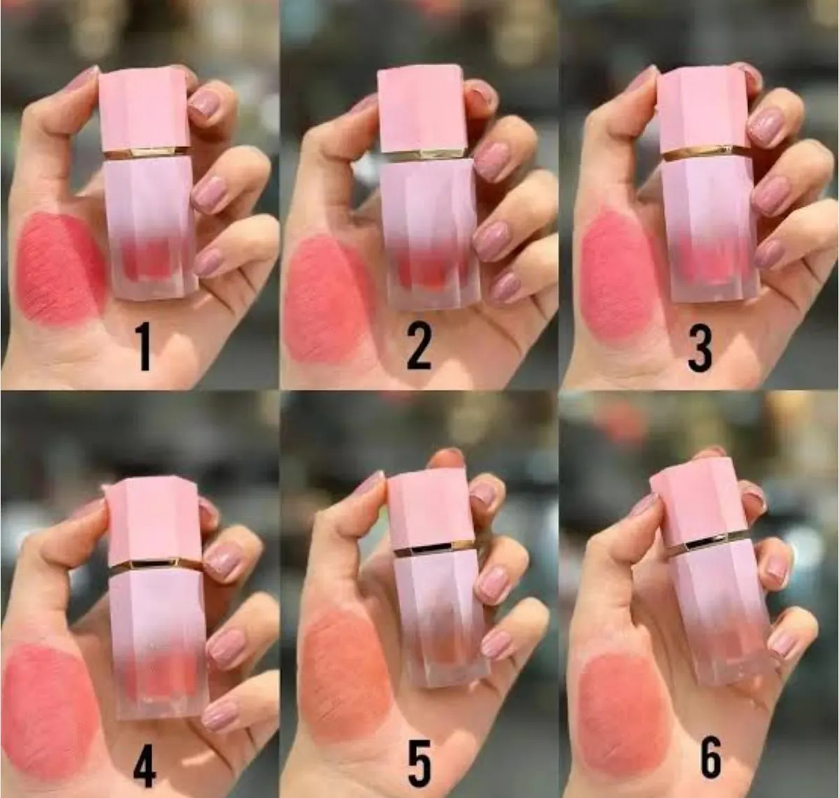 Huxia Beauty Color Bloom Liquid Blush Pack of 6