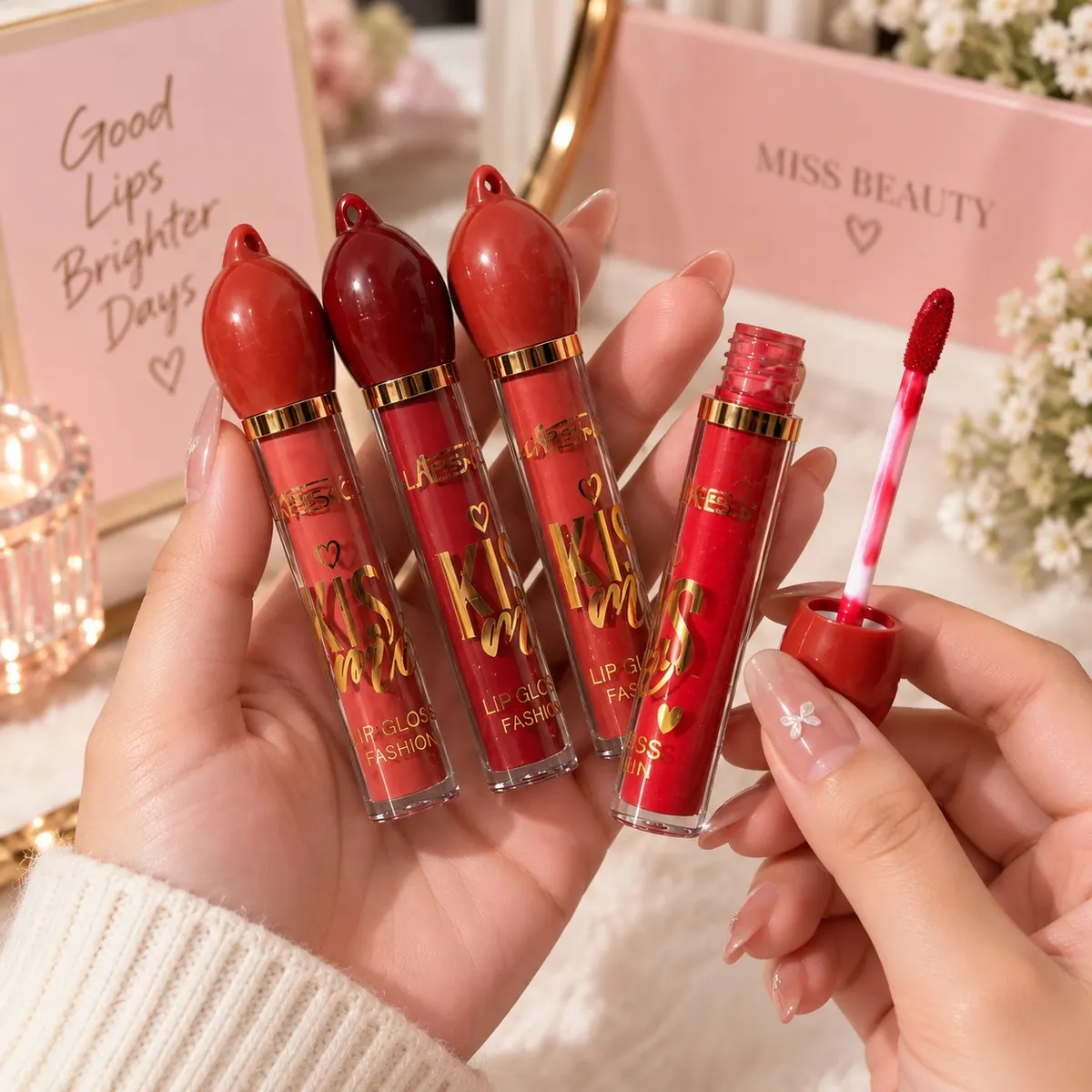 Ks~one  12 pcs New lipgloss 