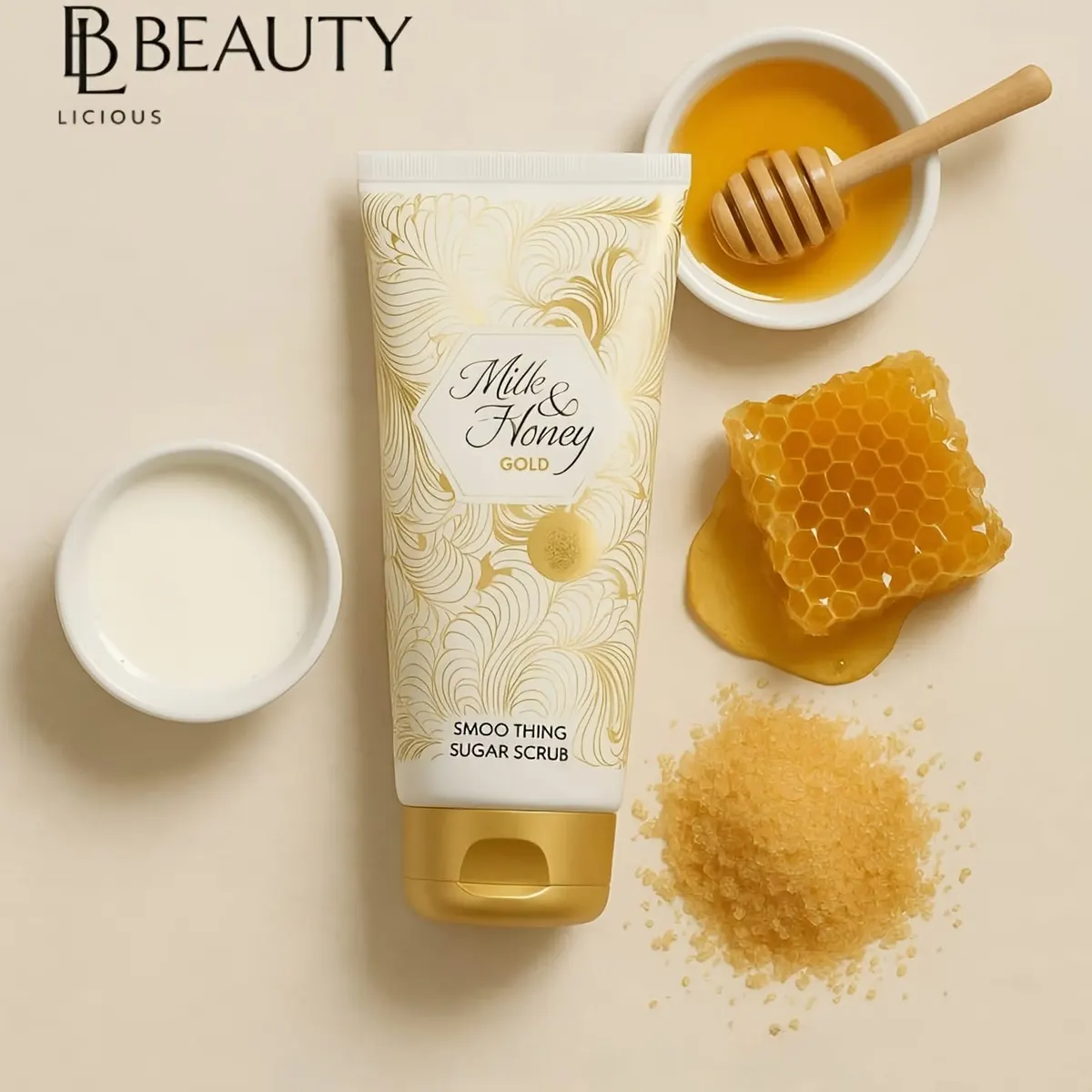 ORIFLAME  Milk and Honey Gold Smoothing Sugar Body Scrub