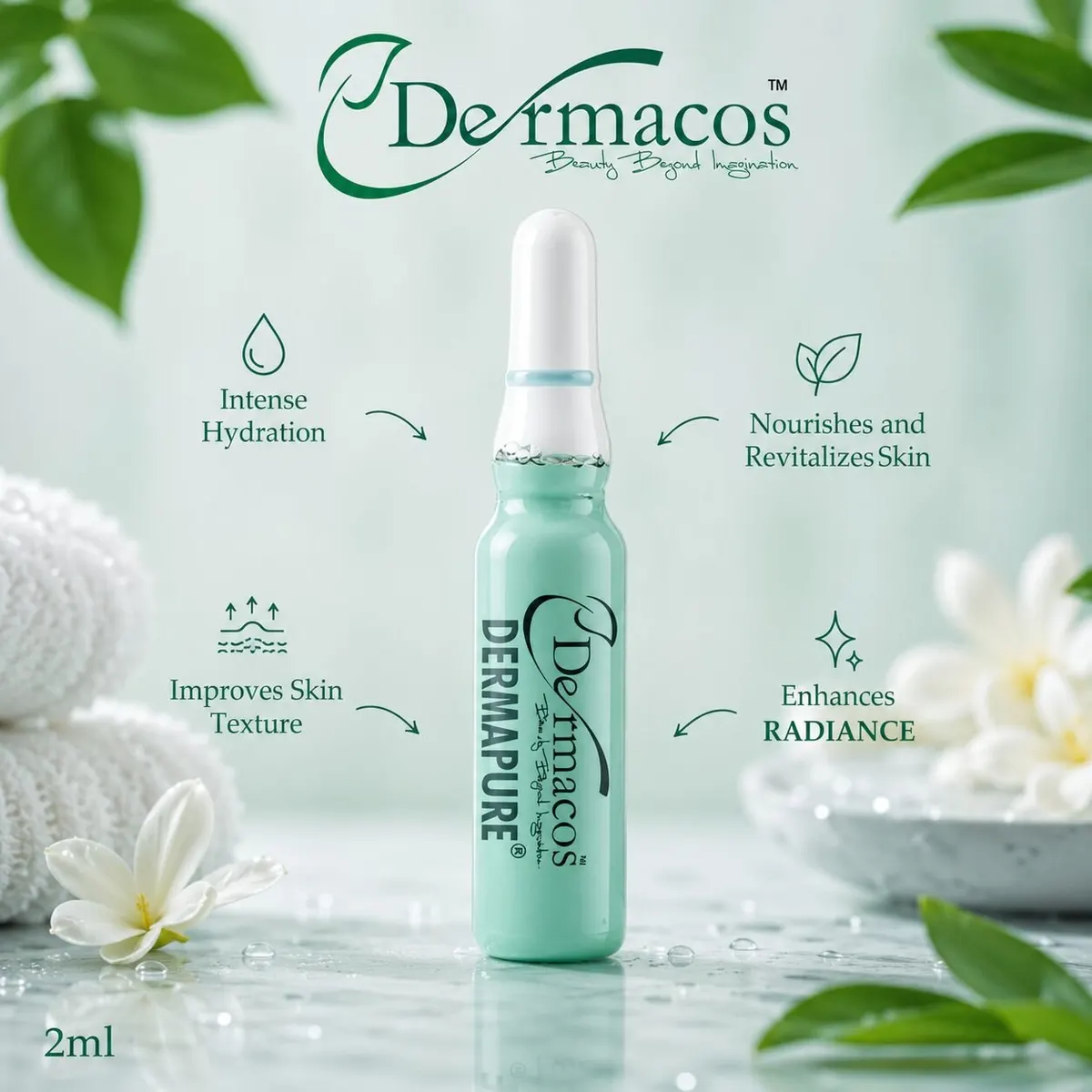 Dermacos Dermapure Botanical Pro Moisturizing Ampoule (2ml)
