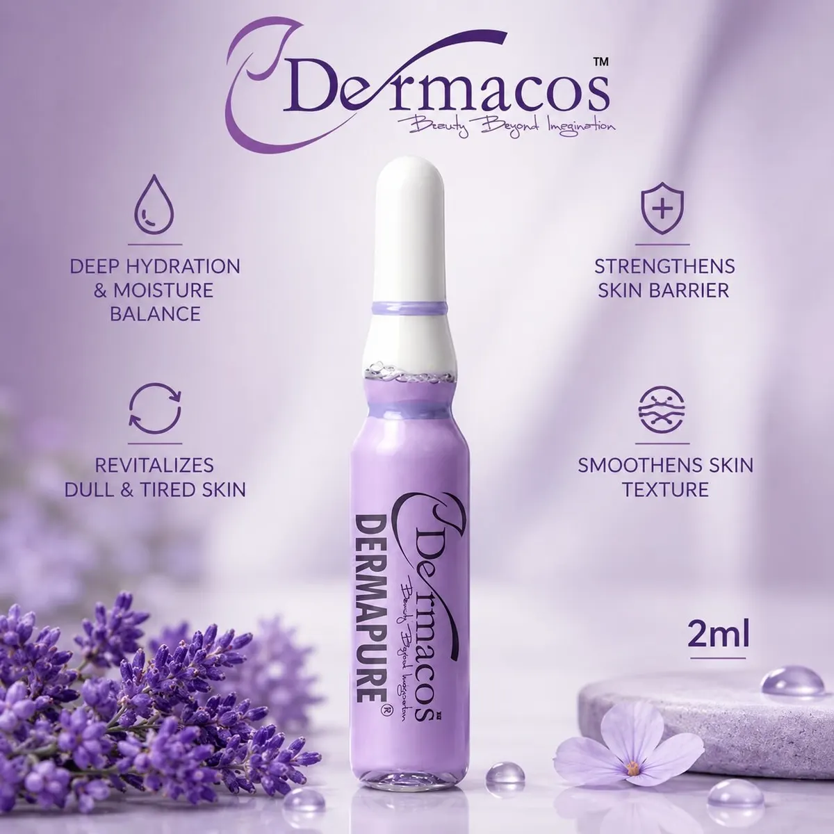Dermacos Dermapure Botanical Revitalizing Ampoule (2ml)