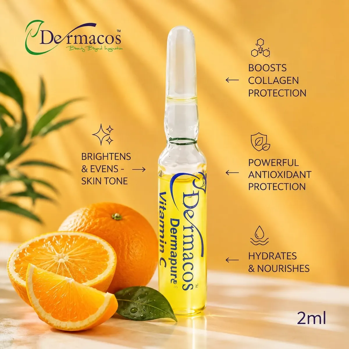 Dermacos Dermapure Botanical Vitamin C Ampoule (2ml)