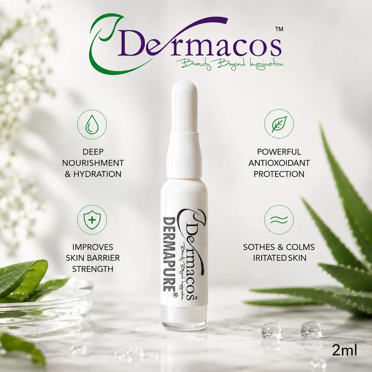 Dermacos Dermapure Botanical Vitamin E Ampoule (2ml)