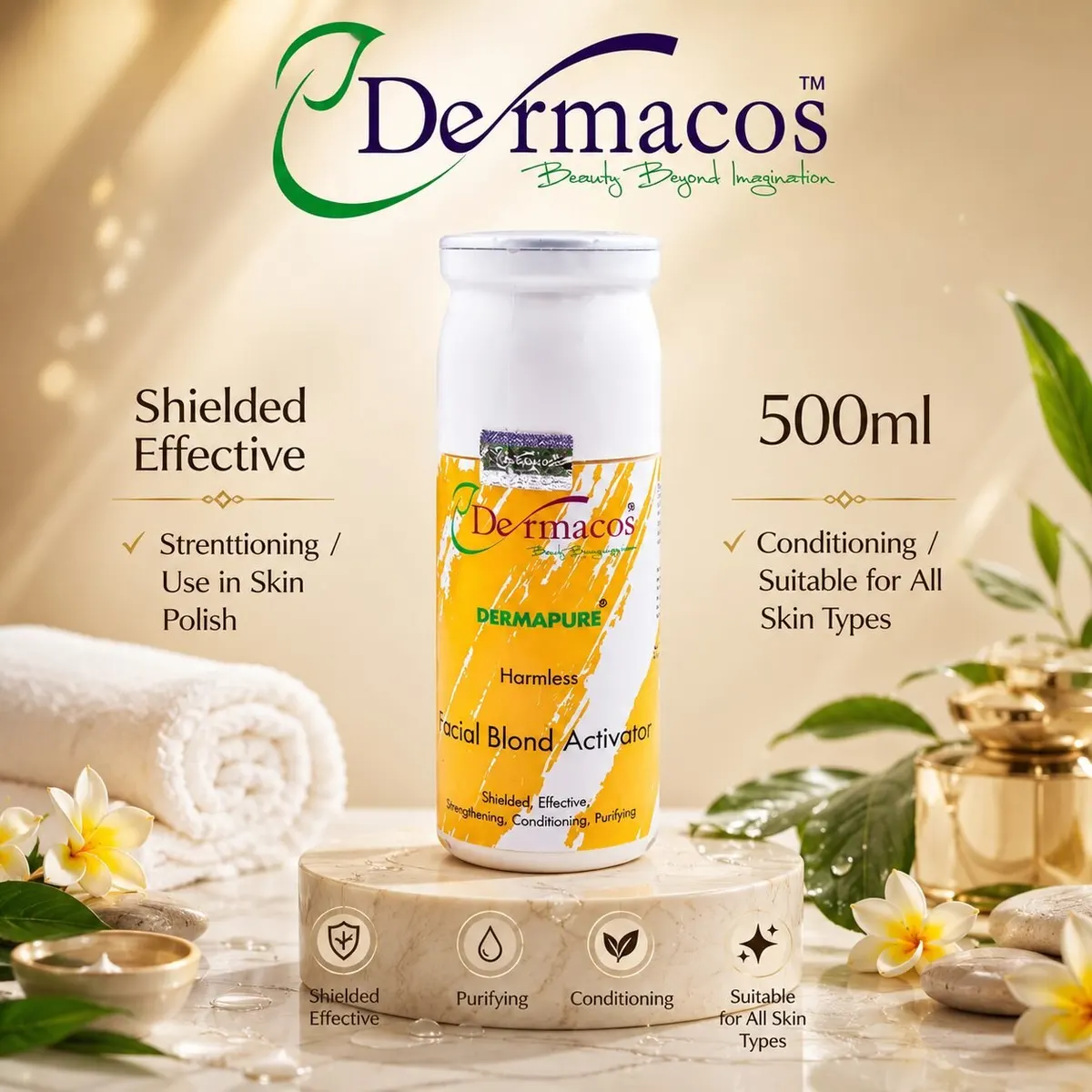 Dermacos Facial Blond Activator (500ml)