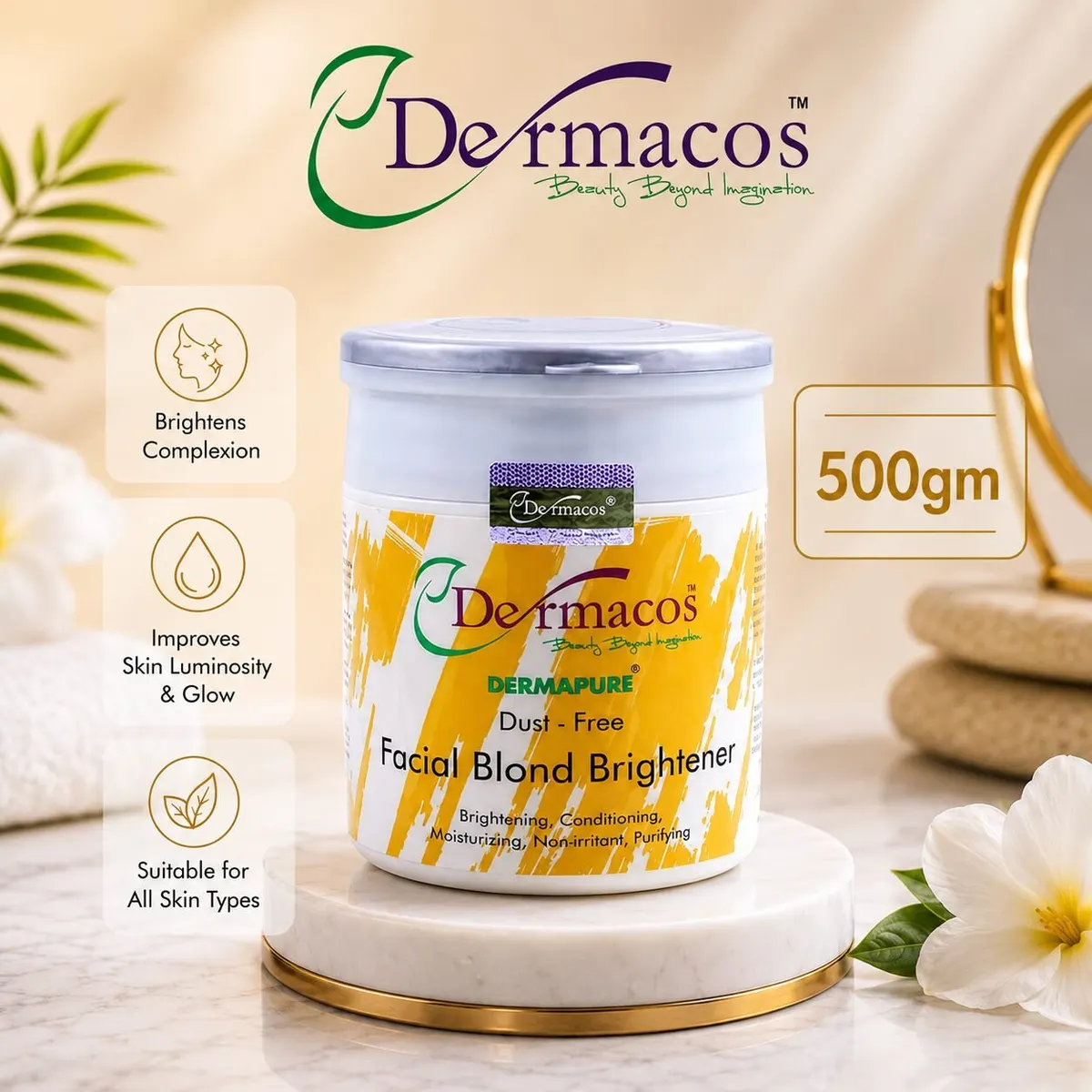Dermacos Facial Blond Brightener (500gm)