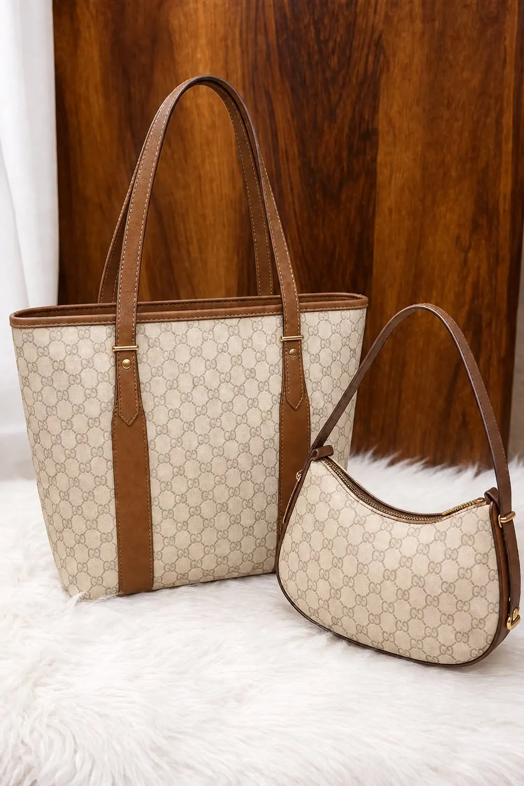 AAA Quality Master Piece Womens Handbag & Crossbody Combo Deal — view 5