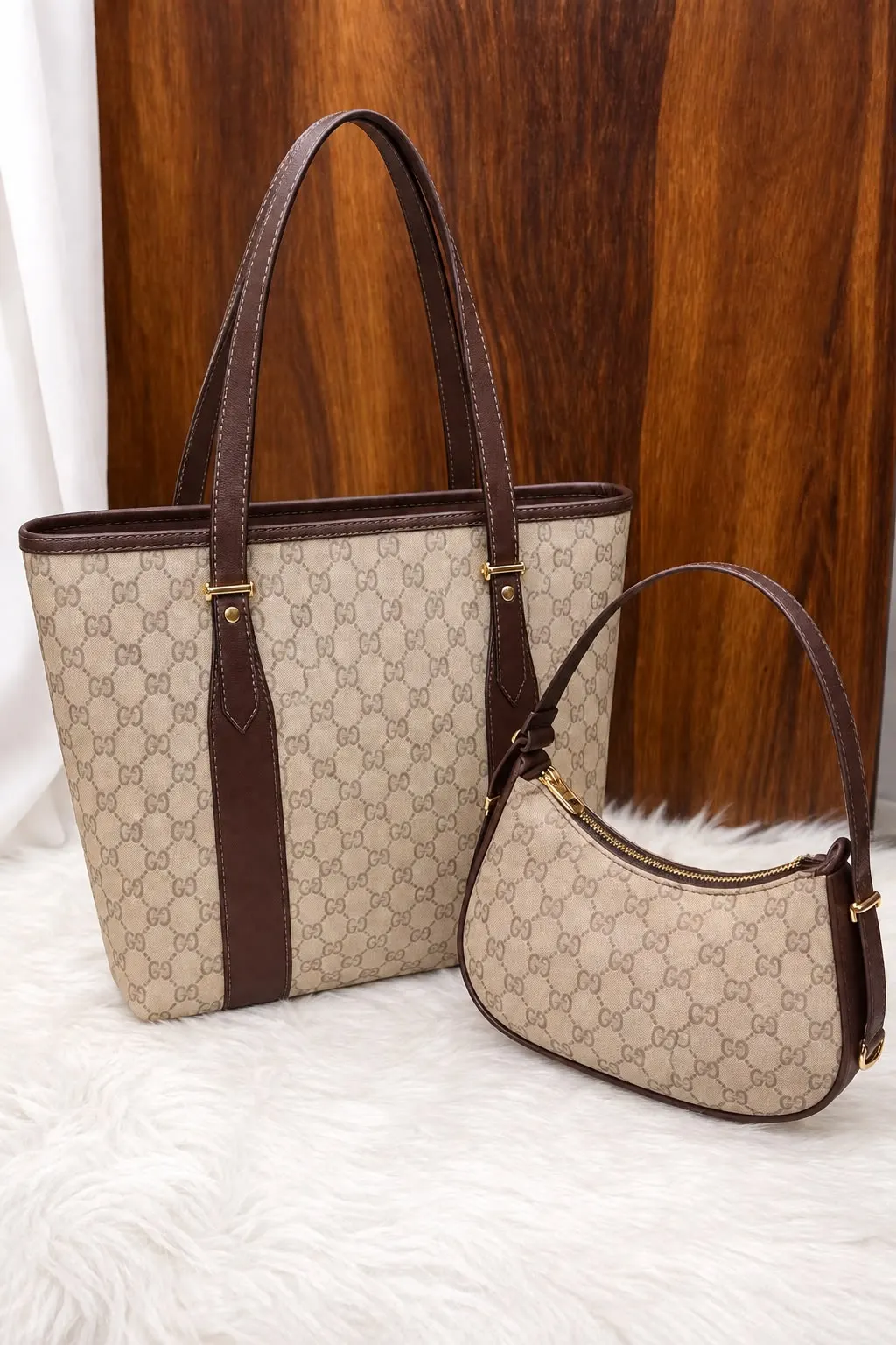 AAA Quality Master Piece Womens Handbag & Crossbody Combo Deal — view 7