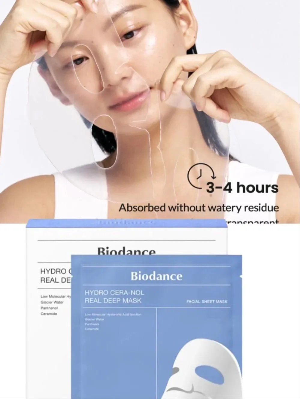Biodance Hydro Cera-nol Real Deep Mask (4pcs Box)