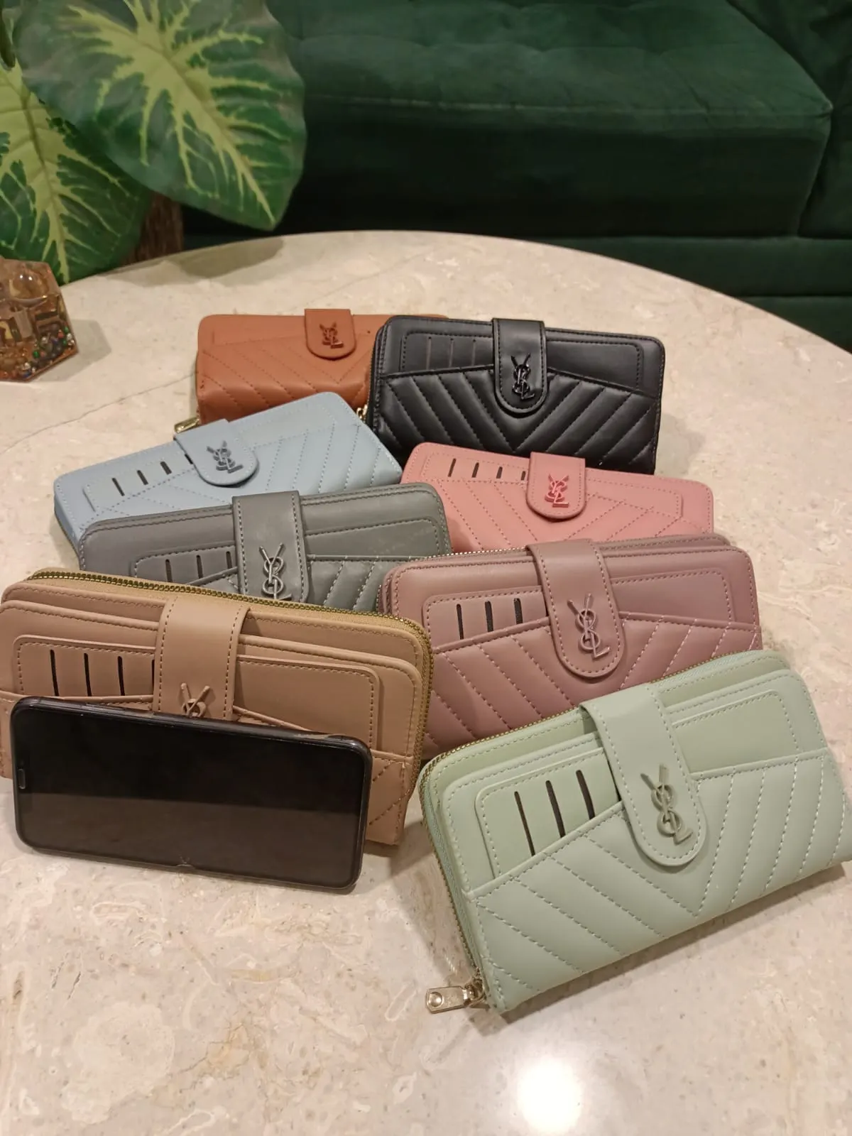 High Quality Branded Wallet YSL & Coach with Dust Bag — view 3