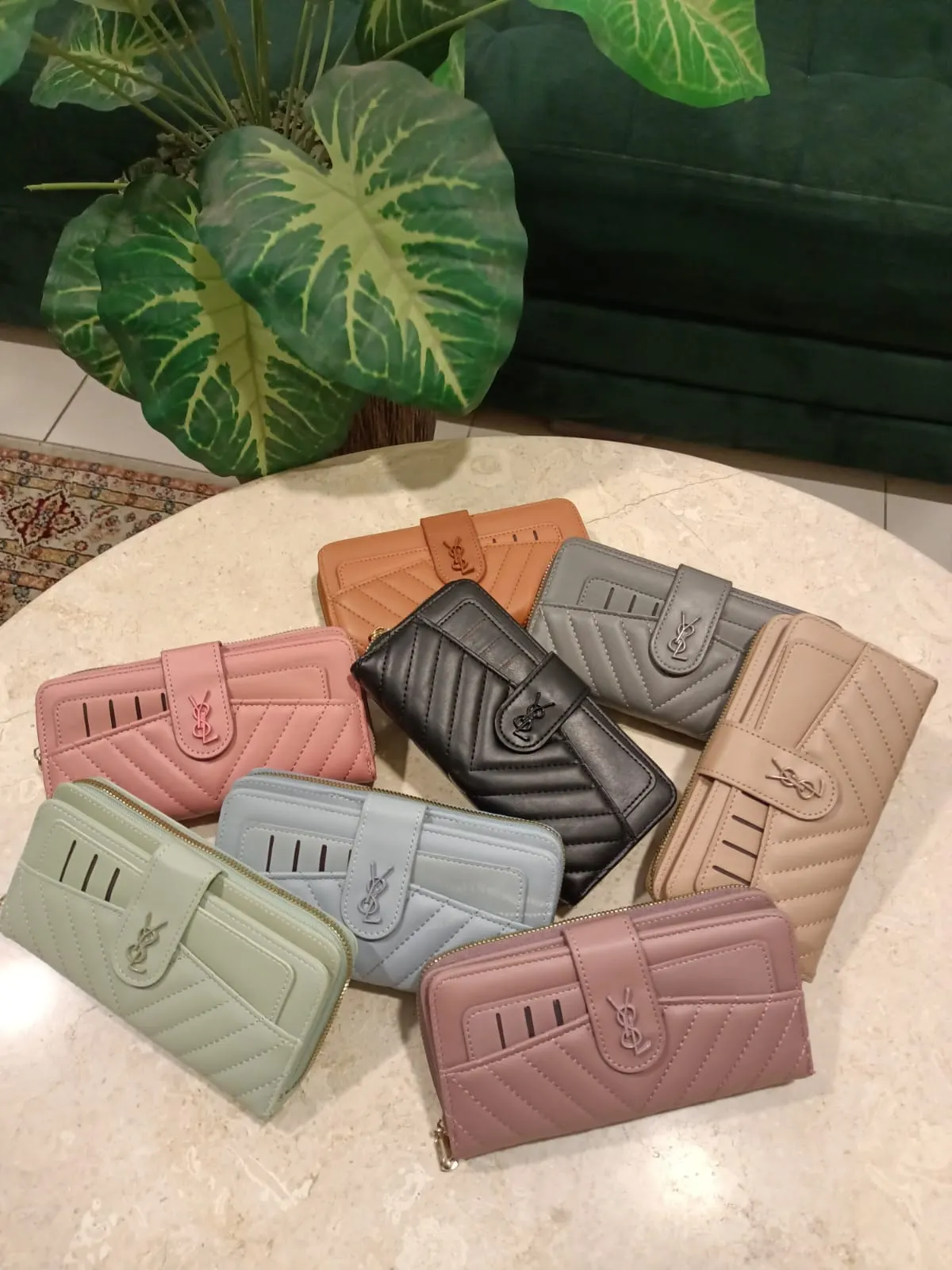 High Quality Branded Wallet YSL & Coach with Dust Bag — view 6