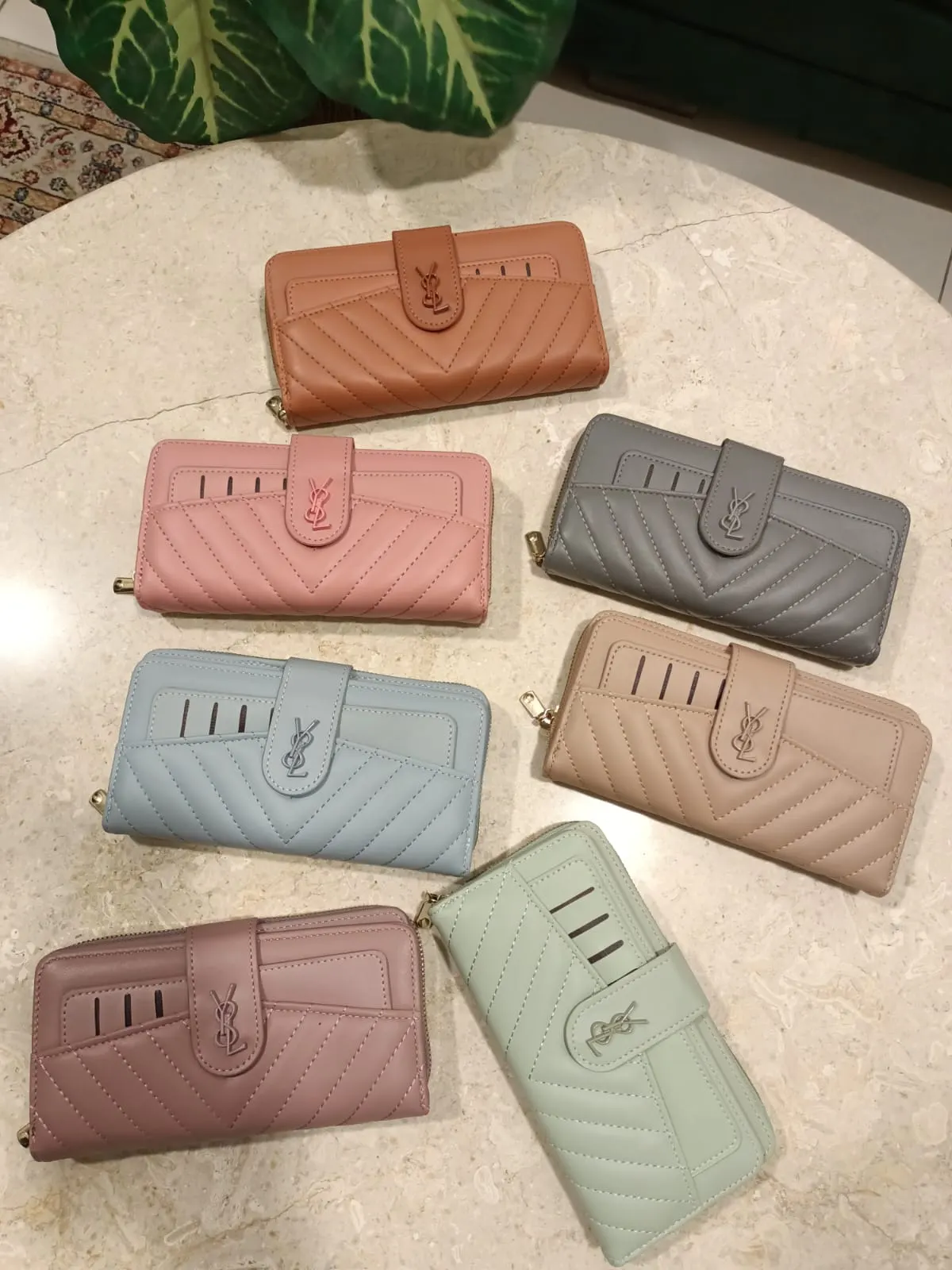 High Quality Branded Wallet YSL & Coach with Dust Bag — view 9