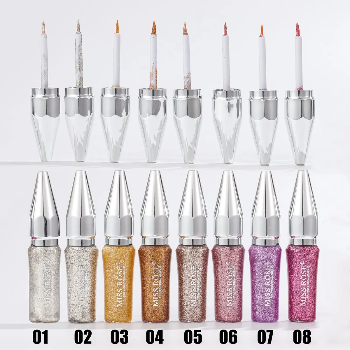 Miss Rose Glitter Eyeliner Set — view 3