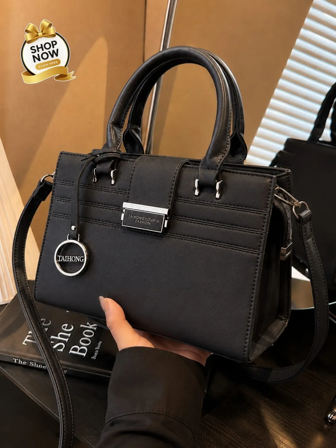 Taihong Branded Shoulder Bag for Girls — view 3