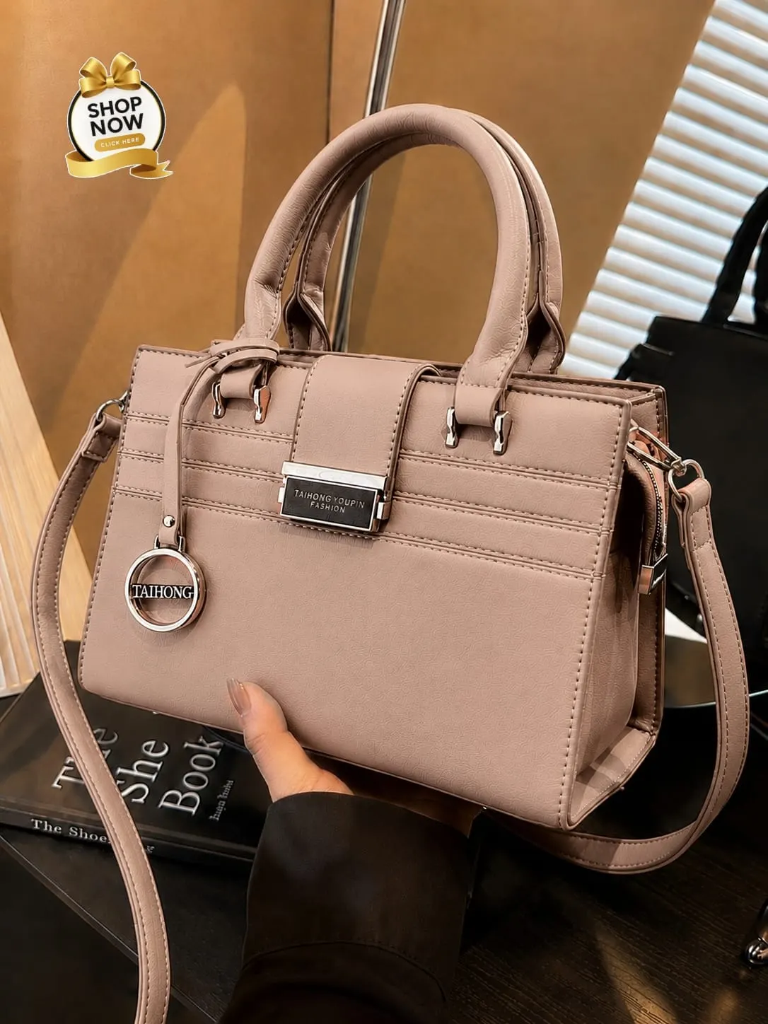 Taihong Branded Shoulder Bag for Girls — view 6