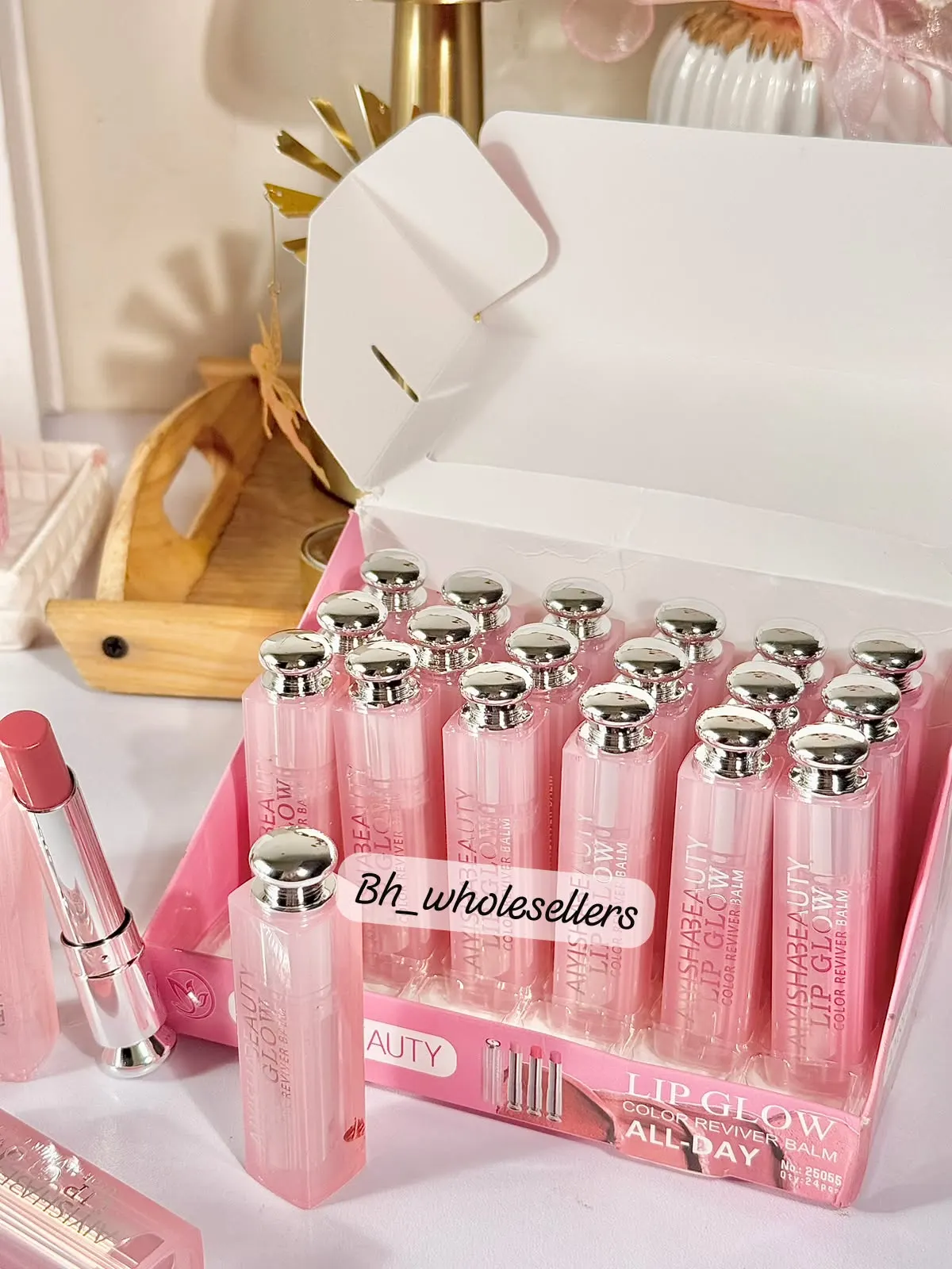 Ayisha Beauty Lip Balm Glow Lipstick (6pcs Set) — view 3