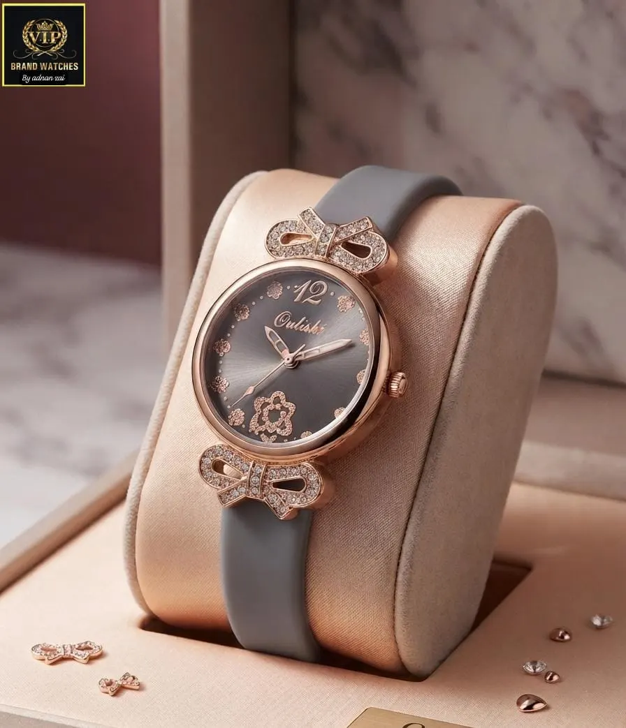 Girls Strap Watch with Gift Box — view 3