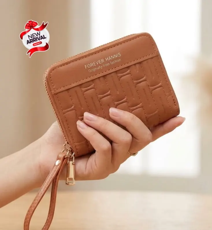 Imported Double Zipper Wallet for Girls