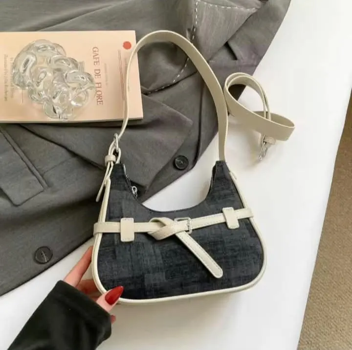 Imported Bag with Dust Bag & Cherry Keychain — view 10