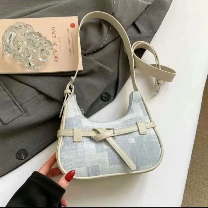 Imported Bag with Dust Bag & Cherry Keychain — view 4