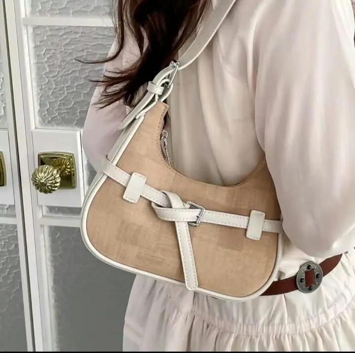 Imported Bag with Dust Bag & Cherry Keychain — view 9