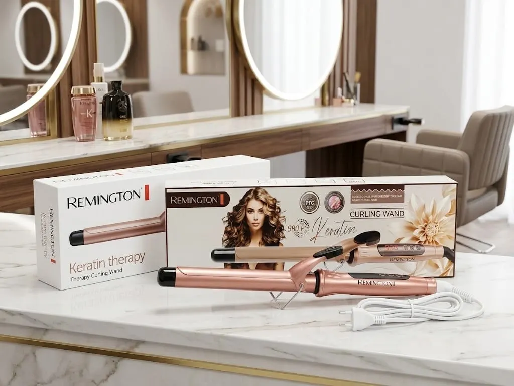 Remington Keratin Curling Iron – Rose Gold