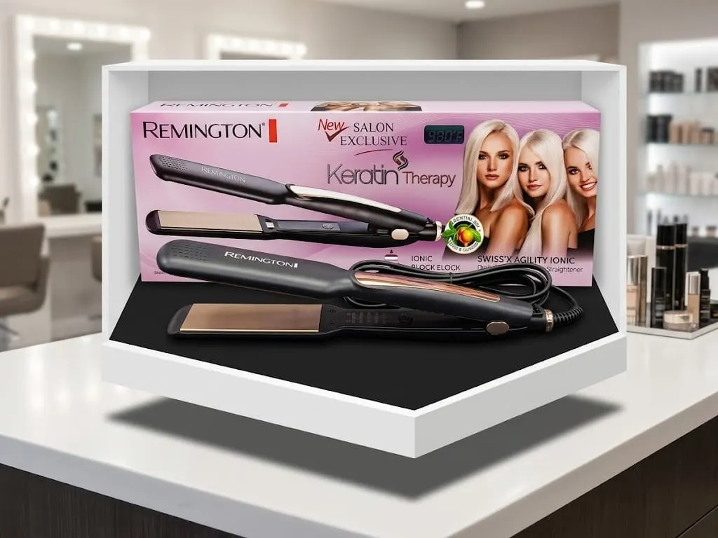 Remington Salon Exclusive Keratin Therapy Straightener