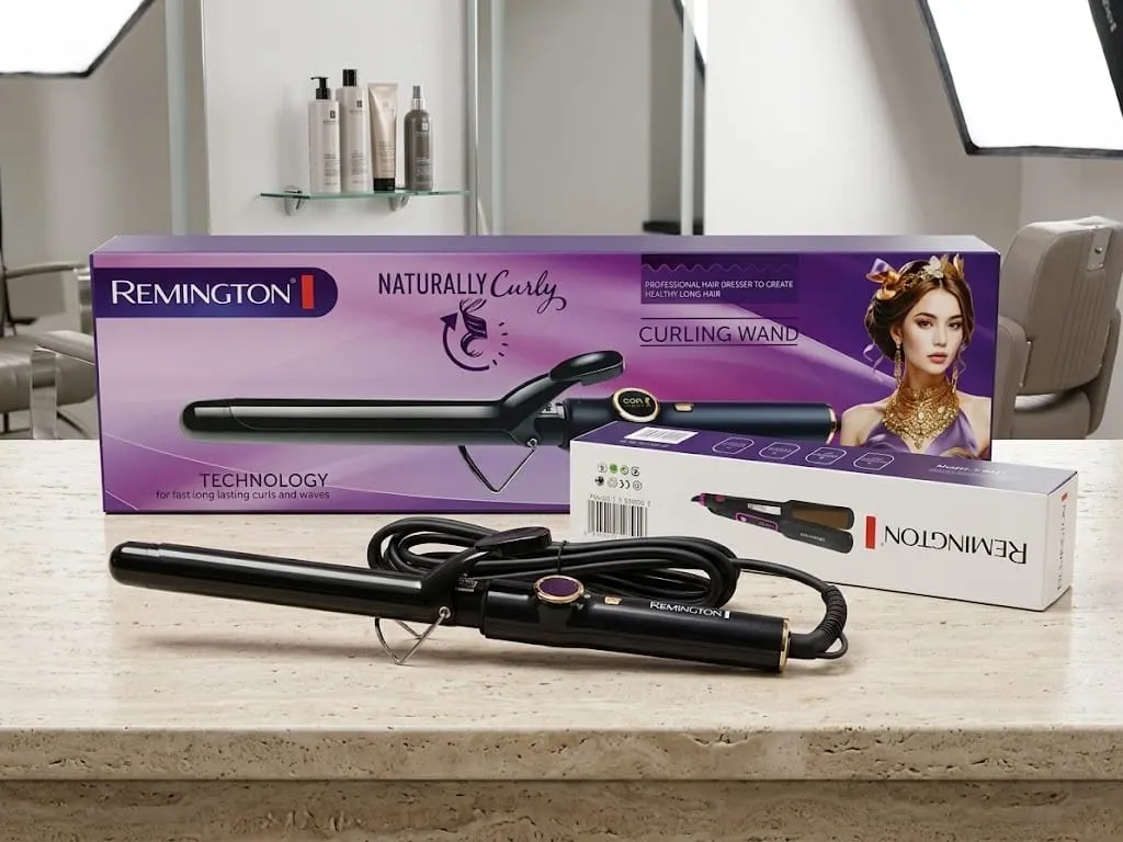 Remington Naturally Curly Curling Iron – Purple