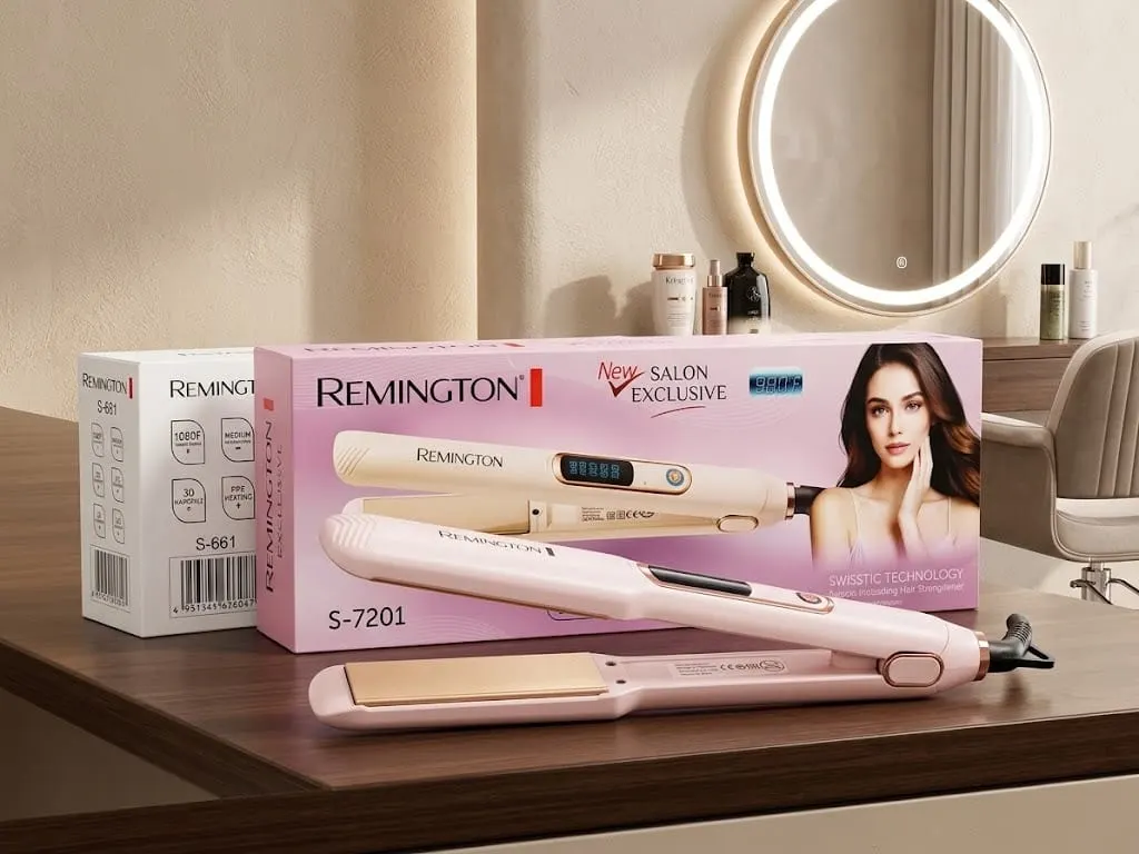 Remington Salon Exclusive S-7201 Hair Straightener – Pink