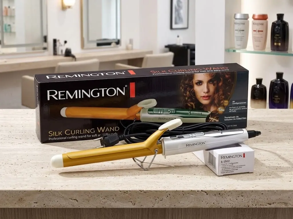 Remington Professional Hair Curling Iron (Gold Barrel)