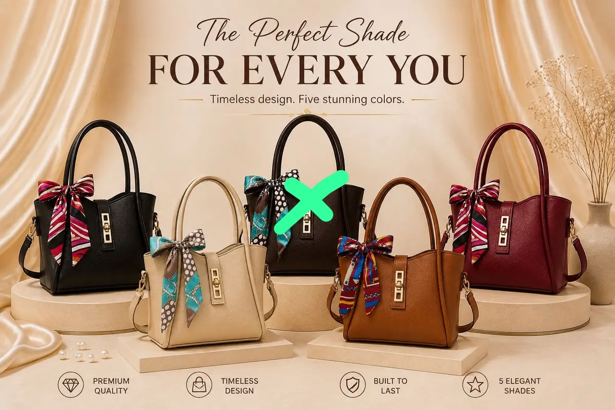 High Quality Synthetic Leather Mini Tote Bag