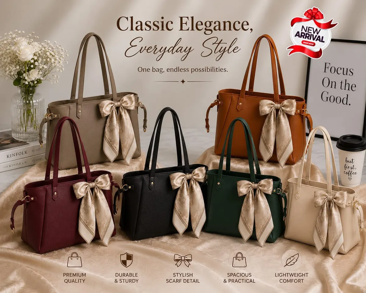 Big Size Tote Bag for Girls
