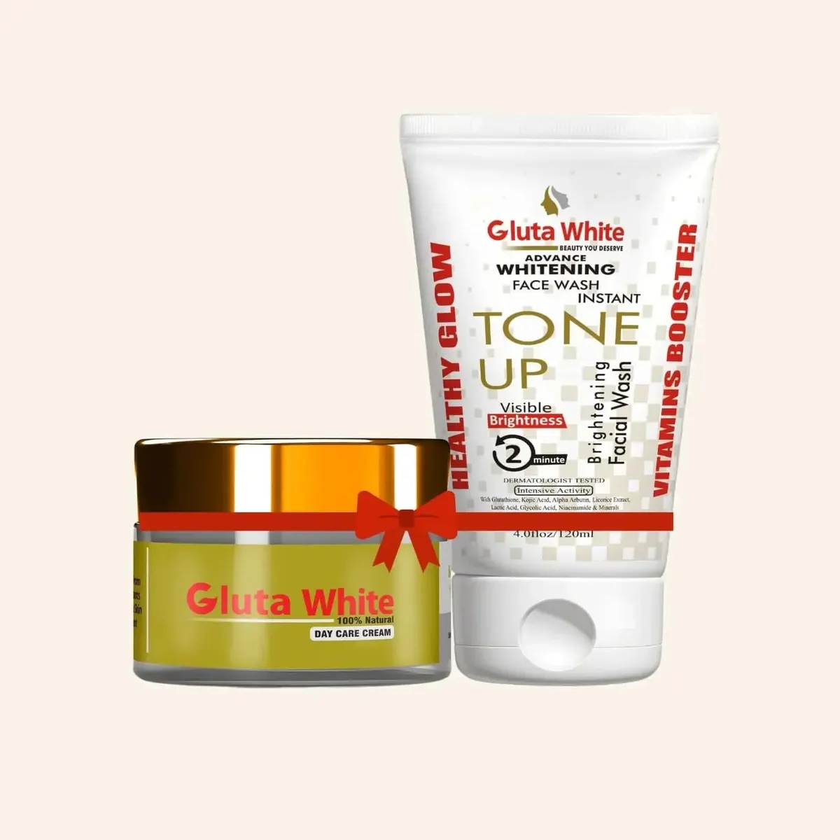 Gluta White Day Cream And Facewash
