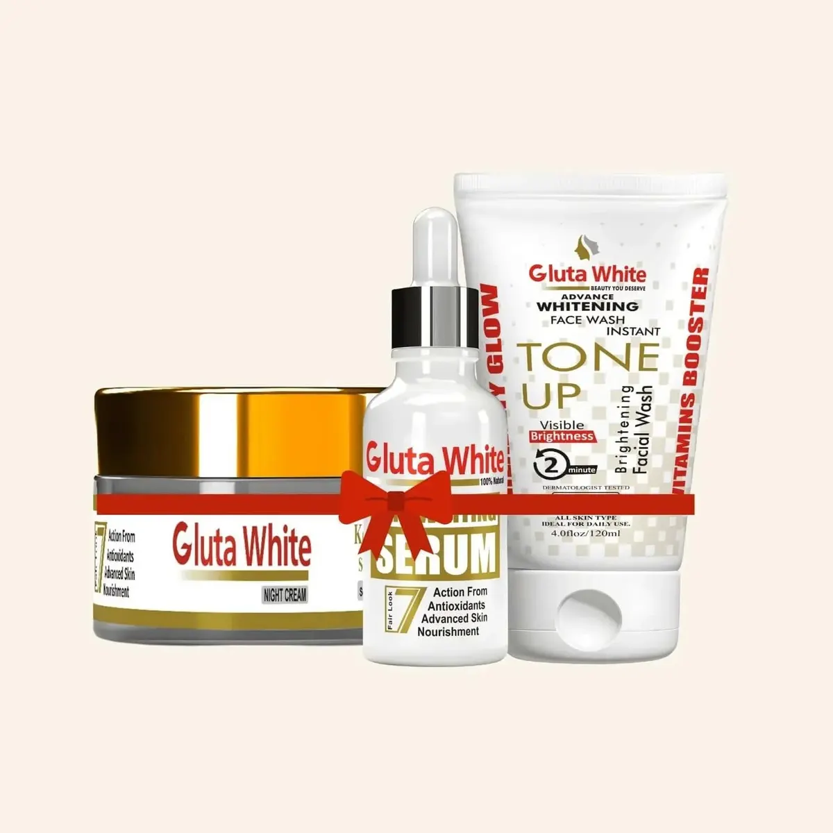 Gluta White Face Glowing Bundle