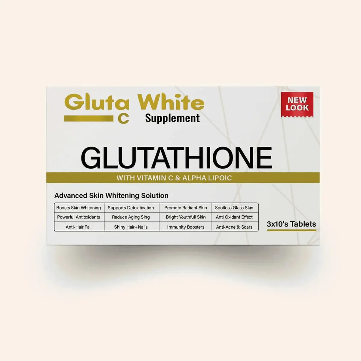 Gluta White Glutathione + Vitamin C Capsule
