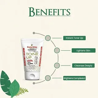 Gluta White Glutathione Tablet And Tone Up Face Wash — view 4