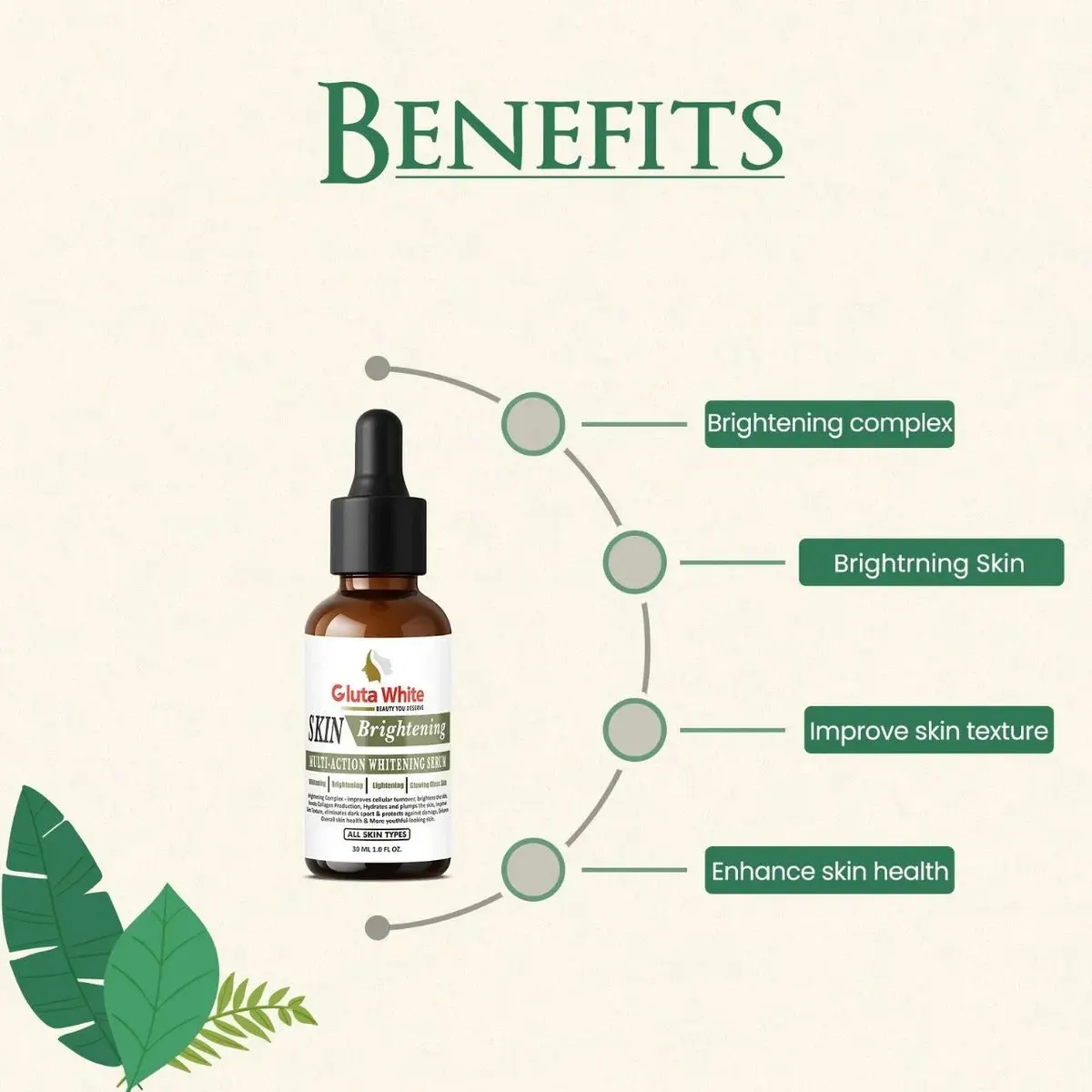 Gluta White Brightening Serum — view 3