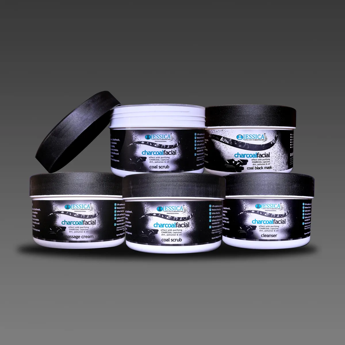 Charcoal Facial Saloon Pack