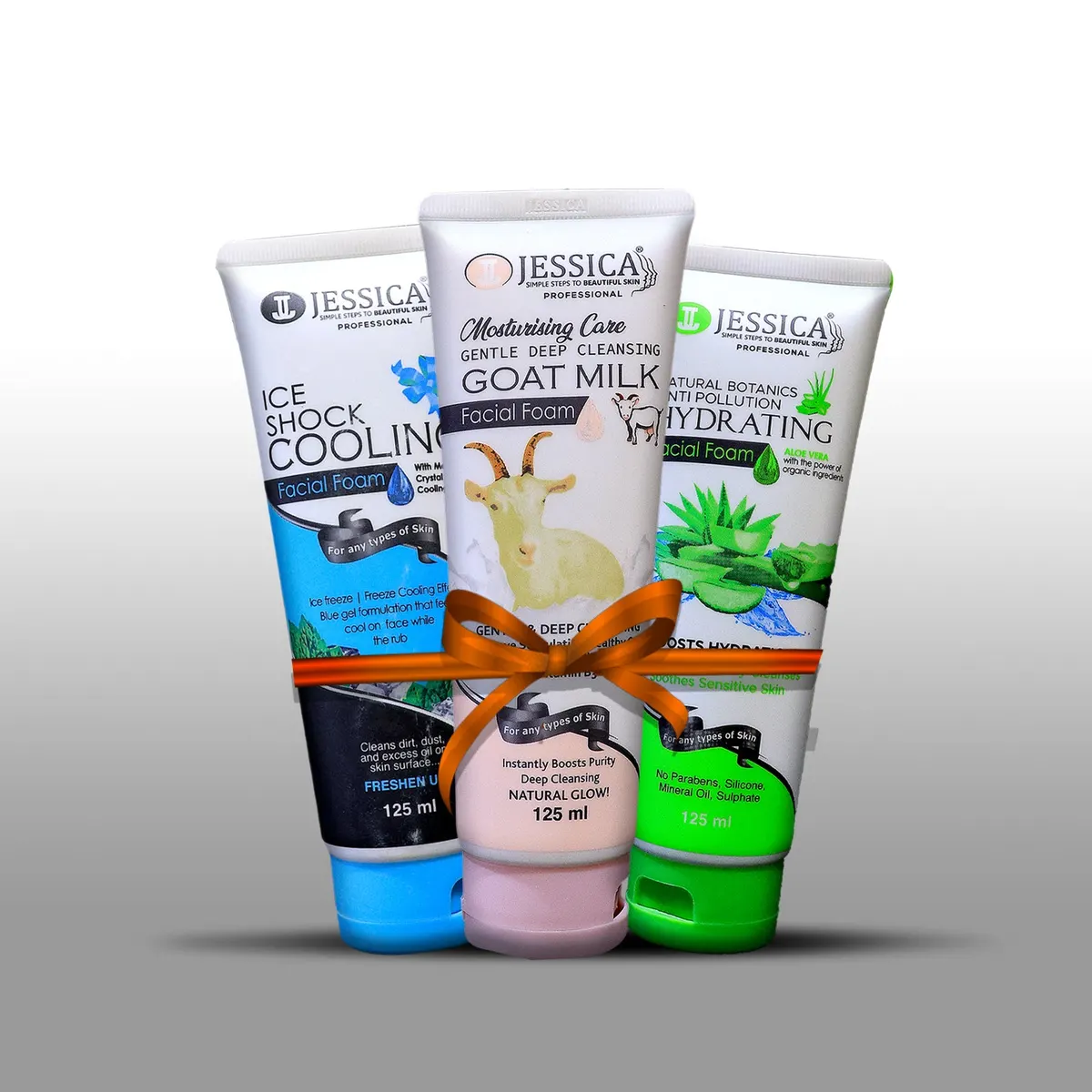 Vitamin E, Milk & Soft Touch Facial Foam Trio (Pack of 3)