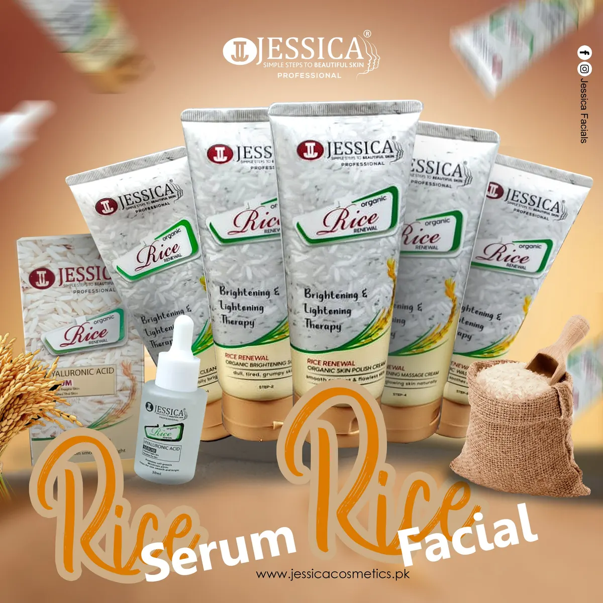 Rice Facial and Serum (Bundle)